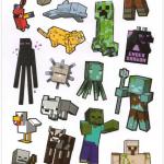 Minecraft Folders for School - Minecraft Binder Bundle Includes Vinyl Binder and 2 Folders with Pockets Plus Stickers | School Supplies Set