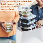 100 Pcs 22" x 14" x 15.25" Full Tray Catering Bags Take out Bags Bulk Catering Bag with Cardboard Bottom and Soft Loop Handles for Restaurant, Retail, Business