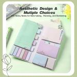 Sticky Notes Set Sticky Notes Tabs Divider Sticky Notes Planner Sticky Notes Sticky Note Dividers Tabs Book Notes Office Supplies Back to School Supplies