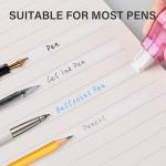 Mini Cute Correction Tape, 13.12ft, 6-Count Pack, Easy to Use, Dry Instant Tear-Resistant and Silent, School Office Supplies, Pink Purple Blue Green Orange Yellow