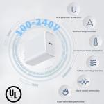 USB C Fast Charger for Samsung Galaxy Tab A9+ Plus A8 A7 S9 FE S6 Lite (2024) Tablet, 20W Type-C Power apter