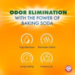 Arm & Hammer Essentials Hanging Moisture Absorber and Odor Eliminator, 17.5 oz., 3 Pack, Linen Fresh, Moisture Absorbers for Closets, Laundry Rooms and Bedrooms, Long-Lasting Freshness