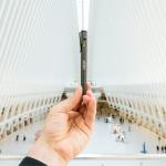 The Ridge Bolt Action Ballpoint Pen | Metal Retractable Compact Writing Instrument | Textured Grip & Internal Pressurized Refill | Aluminum Navy