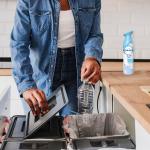 Febreze Air Mist Air Freshener Spray, Odor-Fighting Room Spray, Air Fresheners for Home and Bathroom and Kitchen, Aerosol Can, Linen & Sky Scent, 8.8oz, 2 Count