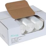 TYPLASTICS 55 Gallon Clear Trash Can Liners - 36" x 60" - High Density Garbage Bags - Case of 200 - Multipurpose for Office, Outdoor, Recycling, Industrial and Commercial