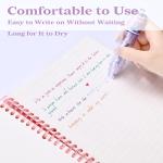 Temiary 4 Pack White Correction Tapes Pen, 19.8 Feet, Quick Dry White Smooth Pull Out Tape Pens for Writing, Aesthetic Easy to Use Applicator for Instant Corrections School Supplies (Planet Series)