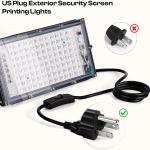 Caydo 50W LED Exposure Unit for Screen Printing, UV Screen Printing Light with Retractable and justable Stand for Screen Printing and Cyanotypes