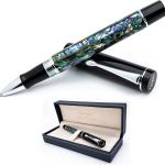 Conklin Duragraph Ballpoint Pen in Abalone Nights – Exquisite Writing Instrument with Unique Design, Ideal Gift for Collectors & Professionals