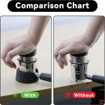 Portafilter Holder Compatible With Ninja Espresso Machine, Espresso Tamping Station for Ninja Luxe Cafe ES601 ES701