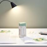 2pcs Green Eraser, Traceless Matcha Green Eraser, Creative Pencil Erasers, Crumbless Wiping Tools Correction Supplies, 4B Art Erasers Standard Pencil Erasers