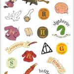 Harry Potter Pencils for Kids - Bundle with 10 Hogwarts Pencils, Stickers, and More | Harry Potter Classroom School Supplies