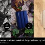 Samsung T7 Shield 4TB Portable SSD - 1050MB/s, Rugged, Water & Dust Resistant, for Content Creators - Black