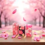 3 Pcs Pink Lovely Cherry Blossoms Rubber Erasers, Petal Sketch Painting Pencil Correction Tool, School Office Stationery Supply Standard Pencil Erasers,Erasers and Correction Products