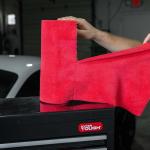 Autofiber [Roll-o-Rags] Microfiber Towels on a Roll | Tear Off Sheets | 12"x12" | 30/roll (Gray)