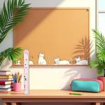 15CM Pink Cats Claw Straight Rulers, Plastic Measuring Tool Kawaii Measuring Plastics Scales Cute Rulers, Portable Stationery School Supplies Stationery Transparent