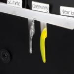 Five Star Expanding File Organizer, 6-Pocket Accordian File Organizer, Bungee Closure, Holds 8-1/2" x 11" Paper, Black (72391)