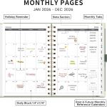 AHGXG 2026 Planner, Weekly and Monthly, 2026 Calendar, Jan 2026 - Dec 2026, Hardcover with Monthly Tabs, 100 GSM Thick Paper, for Women School Home Office Supplies, 6" X 8.38", Sage Green