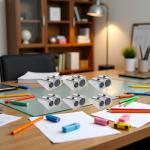 6Pcs Silver Magnesium Pencil Sharpener Survival,Metal Pencil Sharpener Magnesium, 2-Hole Alloy Wedge Profile，Writing and Correction Supplies