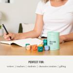 Two Tumbleweeds Writing Dice - Creative Writing Game for ults, Writers & Teachers - Set of 9 Dice for Story Inspiration - Gifts for Writers - 1+ Players