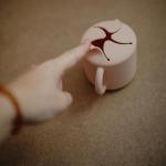 mushie Silicone Snack Cup | Spill Proof Food Container for Toddler and Baby (Blush)