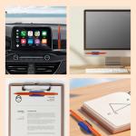 hesive Pencil Holders for Desk Set of 10 - Silicone Pen Holder with 15 PCS hesive Ps - Flexible Pencil Holder for Office Essentials Accessories and Teacher Supplies…