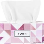 Plush Facial Tissues 130 Per Box Size 7" X 6.9" 2 Ply,Soft, Smooth, Great for Bathroom, Office, Store, School,Home, Kitchen, Or in Your Car & in Every Room (Family pack Pack of 8, 1040 Tissues total)