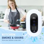 Cat Box Deodorizer for 99% Strong Odor Plug in Ionizers Air Purifier for Whole House,Litter Box Deodorizer for Pet Bedroom Kitchen Toilet Litter Box Shoe Cabinet Smell(1)