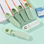 Temiary 12Pcs Cute White Smooth Pull Out Tape, Easy to Use White Correction Pens, 1/5 x 236in Smooth Writing & Aesthetic Office School Supplies (Green)
