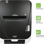 Aurora Commercial Gre 200-Sheet Auto Feed High Security Micro-Cut Paper Shredder/ 60 Minutes/Security Level P-5