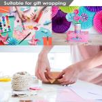 ALLFUN 1000 Pieces Clear Glue Points Dots Double Sided hesive Removable for Balloons Craft Sticky