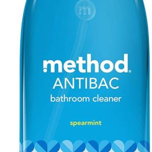 Method Antibacterial Bathroom Cleaner, Spearmint, Removes Mold + Mildew stains, 28 Fl Oz