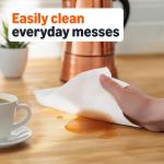 Basics 2-Ply Flex-Sheets Paper Towels, 12 Basics Rolls = 40 Regular Rolls, Everyday Value with 150 Sheets per Roll, Packaging May Vary