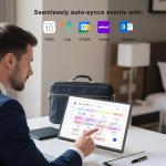 10.1 inch Wall Planner Digital Calendar & Chore Chart,Smart Touchscreen Interactive Display for Family Schedules,Hearth Display Digital Calendar, Digital Photo Frame Share Moments from Anywhere