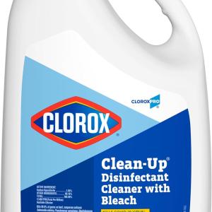 CloroxPro Clorox Clean-Up Disinfectant Cleaner with Bleach Refill, 128 Ounces (Package May Vary)