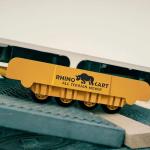 Rhino Cart All Terrain Mover Heavy Duty Appliance Dolly for Building Material Handling & Moving Heavy Furniture with Ease - Expands up to 46” with a 2,000lb Lo Rating - Me in USA