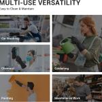 ThxToms 3 Pairs Dishwashing Gloves, Reusable Latex Cleaning Gloves for Housework Kitchen Bathroom, Durable Flexible & Anti-slip, Smooth Lining, Easy On & Off, Extra Large, Black