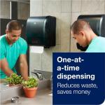 Tork Hand Towel Roll Natural White H80, Universal, 100% Recycled Fiber, 6 Rolls x 800 ft, 8031400, 6 Count (Pack of 1)