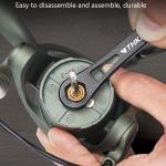 THKFISH Fishing Reel Maintenance Kit, Reel Repair Tool Kit, Fishing Reel Cleaning Set with Spool Pin Remover and 28 in 1 Screwdriver or 38 in 1 Electric Screwdriver