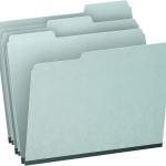 Pendaflex 17167 Pressboard Expanding File Folders, 1/3 Cut Top Tab, Letter, Green (Box of 25)