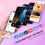 USB 3.0 Flash Drive for iPhone 256GB: MFi Certified 3in1 External Memory Photo Keeper Storage Stick for Picture/Video/Data Saver/Backup High Speed Thumb/Jump/Hard Drive for iP/Android/PC -Pink