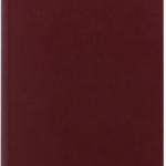 Letts of London Classic Slim Week to View Planner with Monthly Planners, 8.63-inch Length, Burgundy, Office and School Supplies