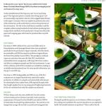 IHR Ideal Home Range Cocktail Napkins Marimekko Disposable 3-Ply Paper Party Napkin Pack, 5" x 5", Siirtolapuutarha Black, 20-Count