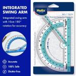 Helix - Swing Arm Protractor - 180 Degree Rotation