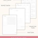 Lamare Acemic Planner 2026 College Essentials – Undated Weekly College Student Planner for Homeschool, High School, College & Nursing Students