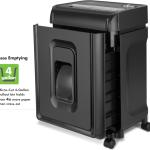 Aurora AU830MA High-Security 8-Sheet Micro-Cut Paper and Credit Card Shredder/ 20 Minutes/Security Level P-5