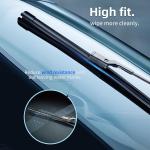 Silicone Windshield Wipers Replacement 26 and 20 Inch for Tesla Model Y Wiper Bles Accessories 2020-2024 (Set of 2) Top Lock