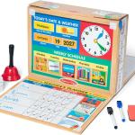 Melissa & Doug School Time! Classroom Play Set Game - Be Teacher or Student - FSC Certified