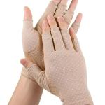 UV-Sun-Protection Gloves Driving-Gloves Sunblock-Fingerless Non Slip Summer Outdoor Gloves for Women Girls