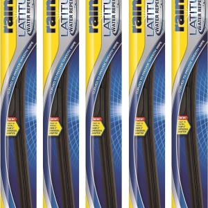 Rain-X 5079279-2-5PK Latitude 2-IN-1 Water Repellency Wiper Ble, 22" (Pack of 5)