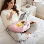 Lamicall Tablet Pillow Stand Holder - [Food-Gre Bowl][Soft & Fluffy] iP Stand w/justable Arm, Kindle Accessories for Reing in Bed, Lap Kindle iP Holder for 4.7-13" Tablet, E-Reer, iPhone